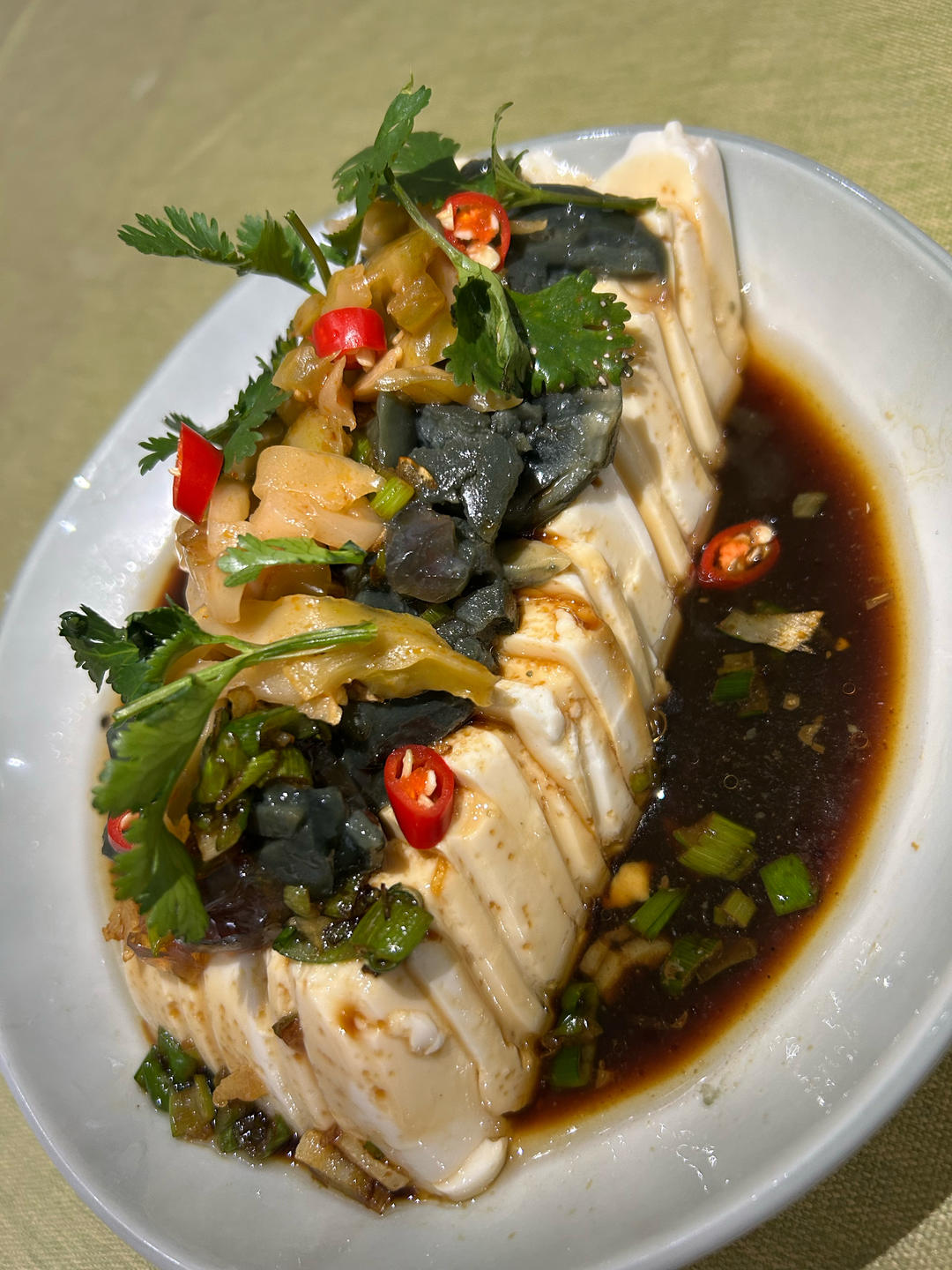 【最佳CP～】凉拌皮蛋豆腐✨