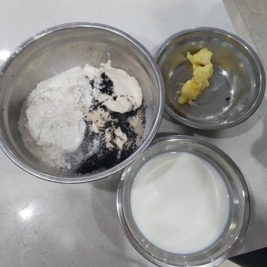 纯奶手撕吐司的做法 步骤1