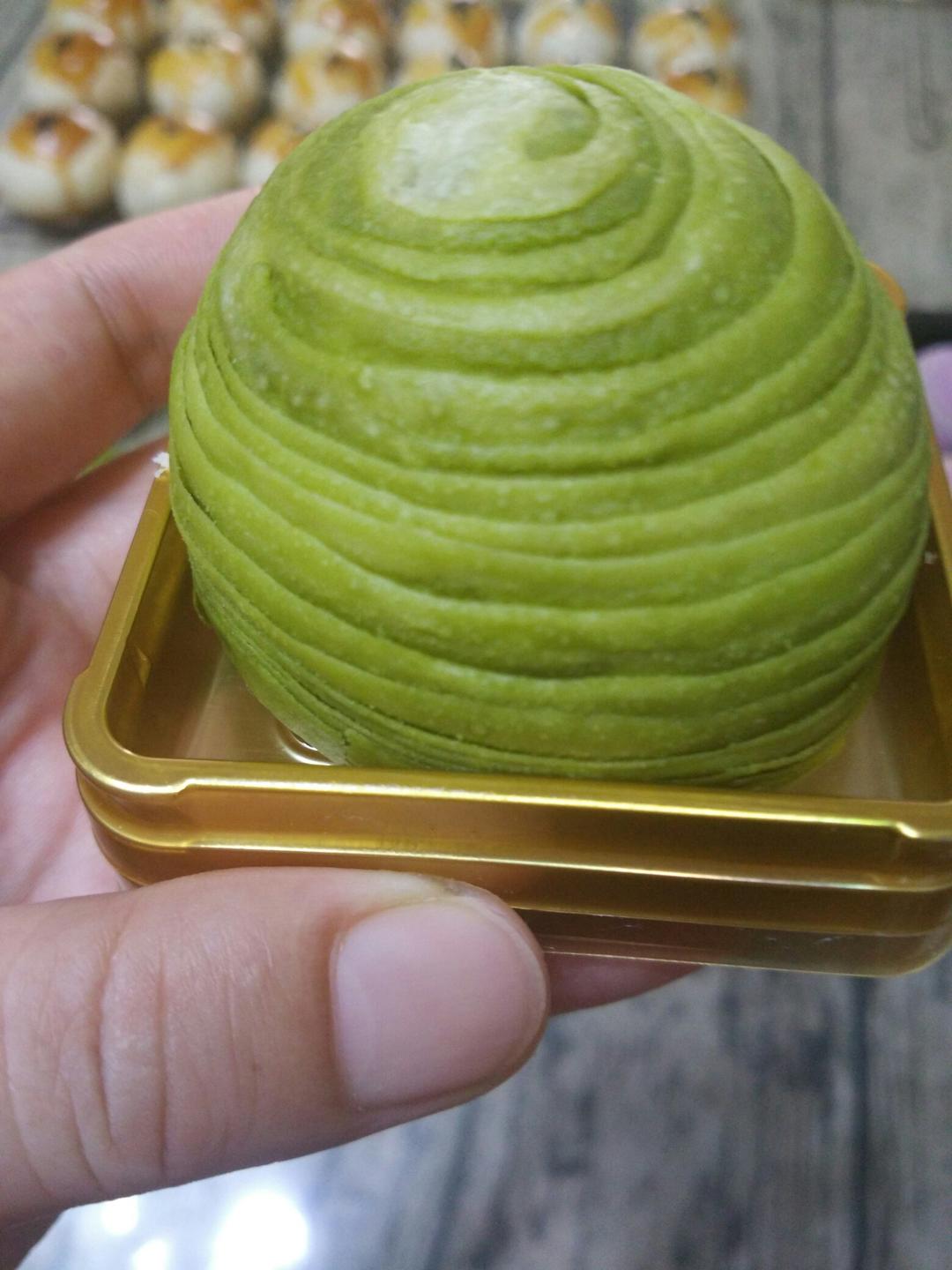 蛋黄酥~紫薯、抹茶、原味~花好月圆，中秋快乐~内附一次做六色蛋黄酥方法~