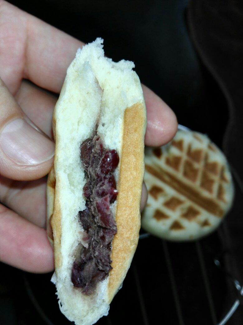 紫薯奶酪华夫饼