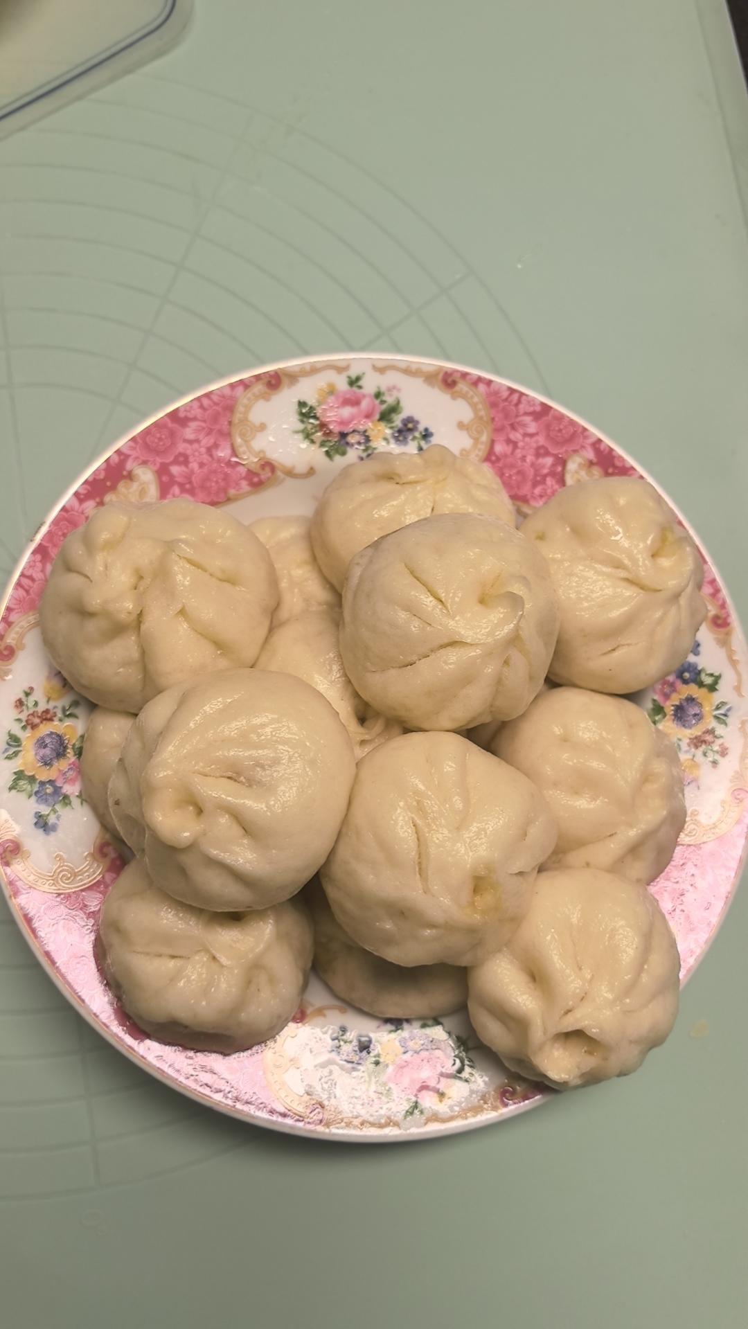 鲜肉包(‼️超嫩肉馅 松软多汁 免打水㊙️详细版)