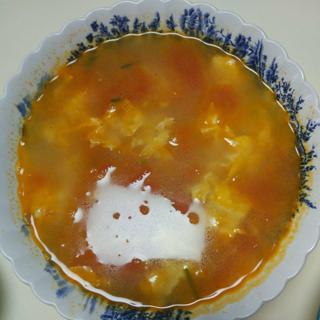 西红柿鸡蛋汤