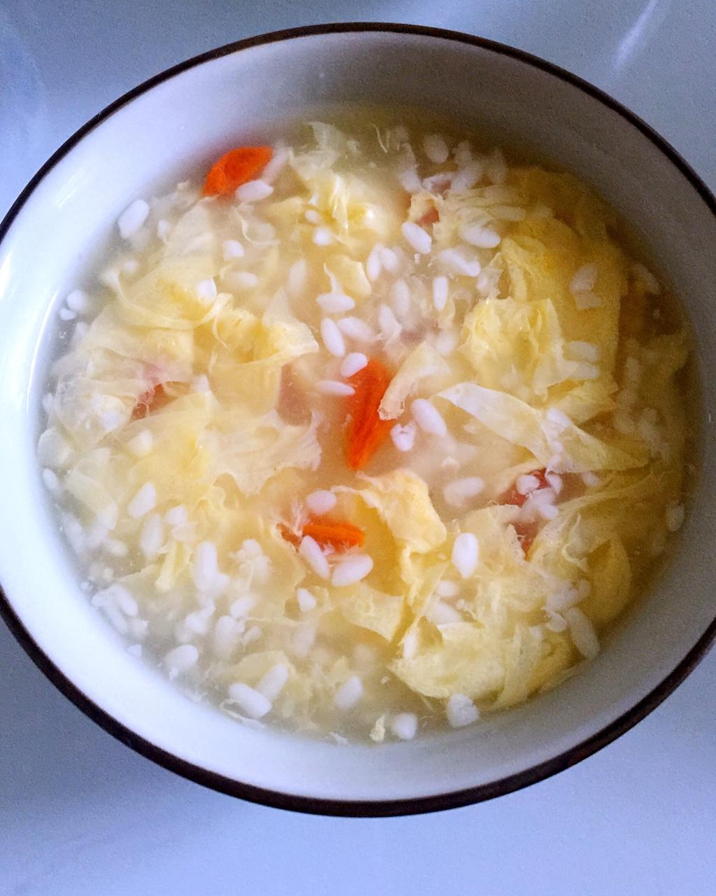 娟子的风做的杞枣醪糟蛋花汤