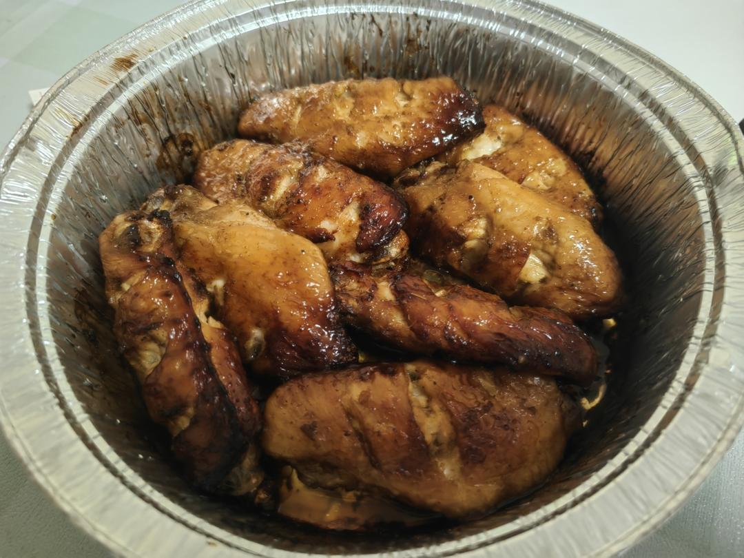 秒杀外面轻食店的所有鸡翅 吃了一次就彻底爱上(空气炸锅版)