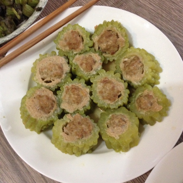 肉酿苦瓜