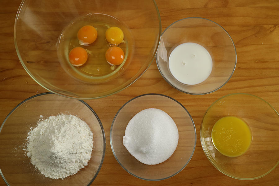 纯奶手撕吐司的做法 步骤1