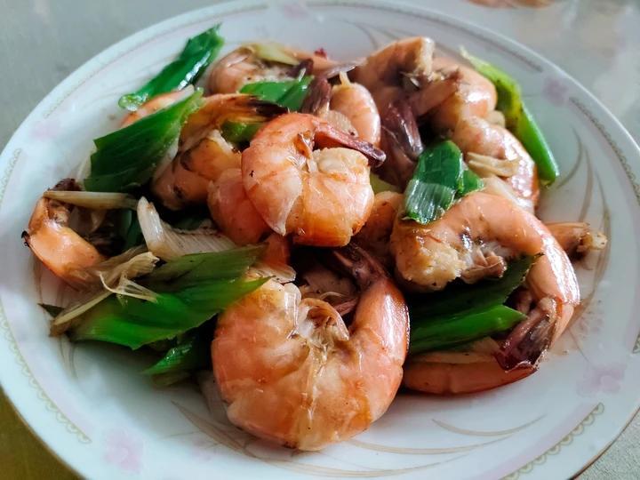 葱烧大虾