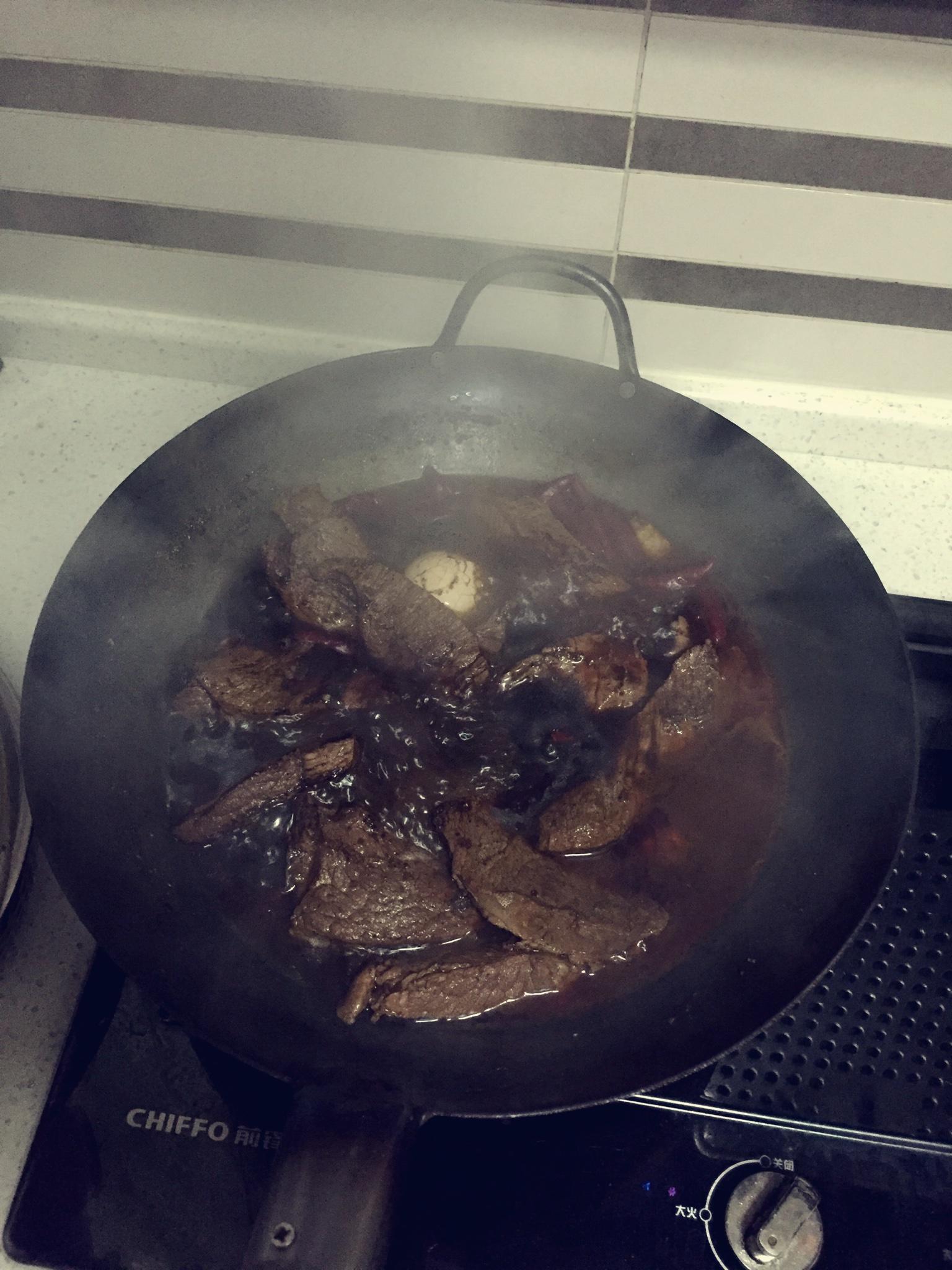 川味麻辣牛肉干的做法 步骤3