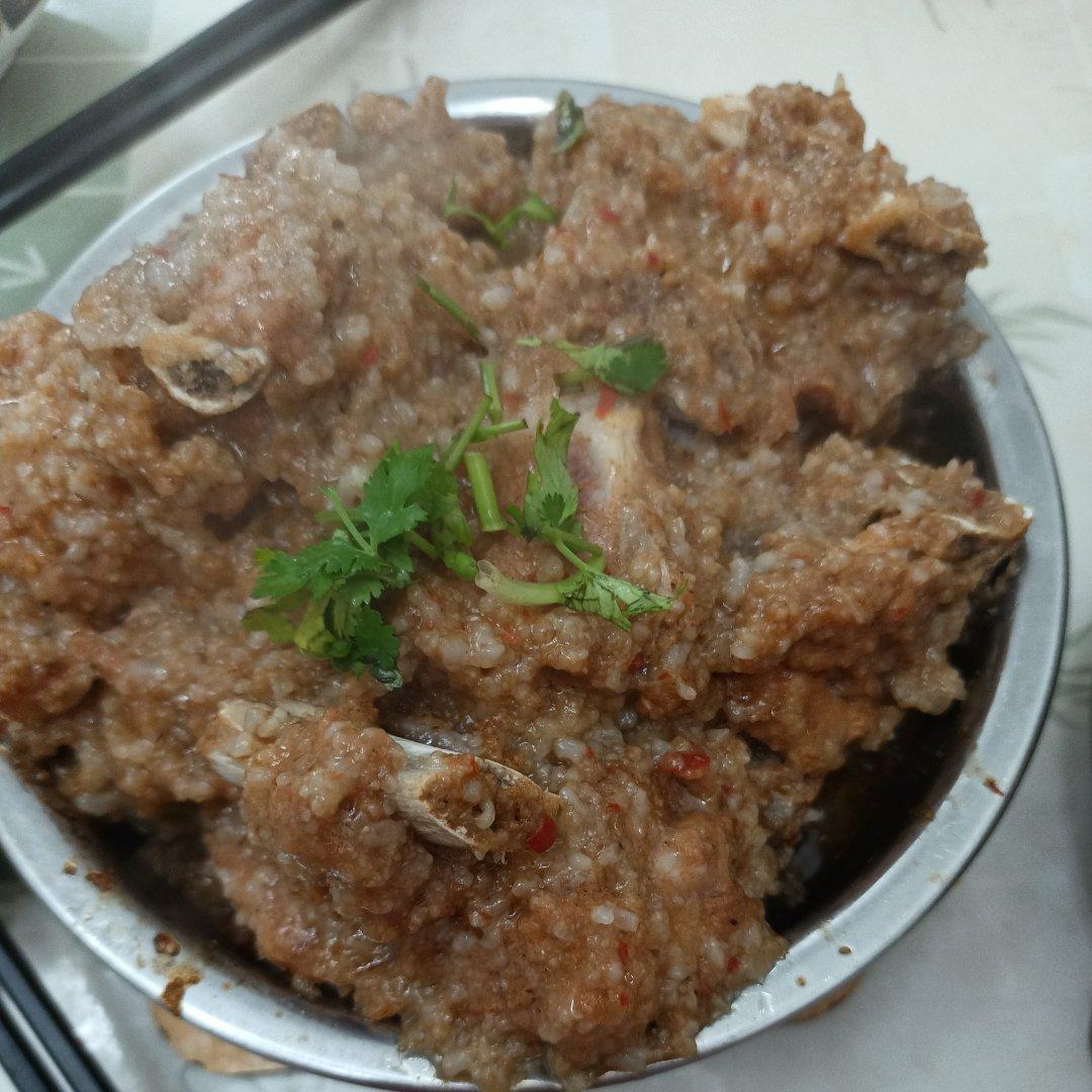绝绝子！甩饭店几条街的粉蒸肉（粉蒸排骨）