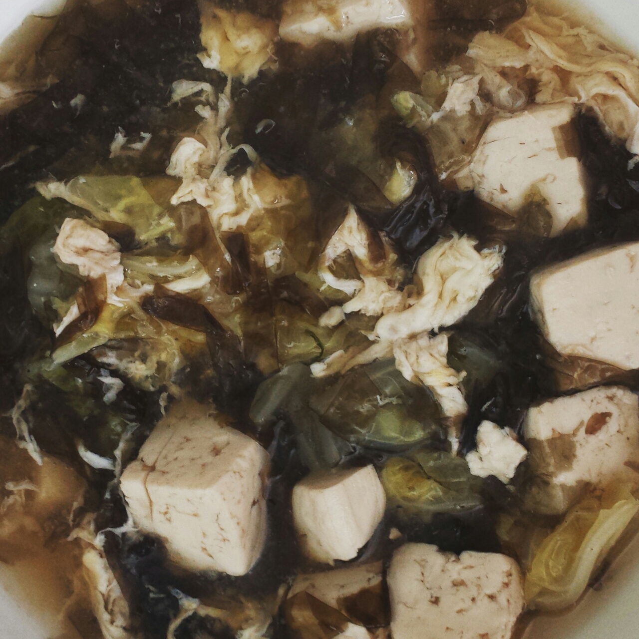 菠菜豆腐汤