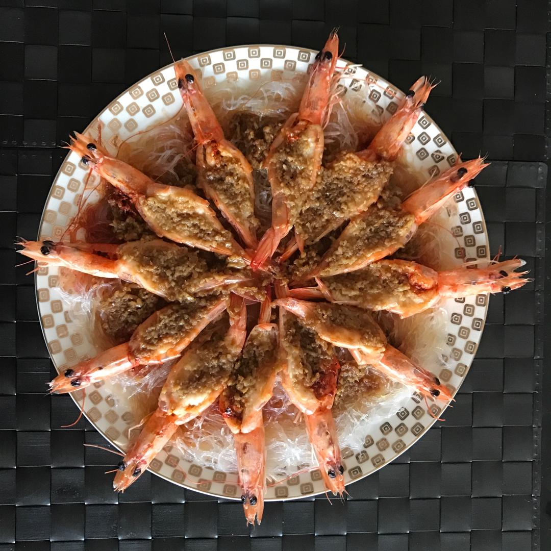 蒜蓉粉丝蒸虾