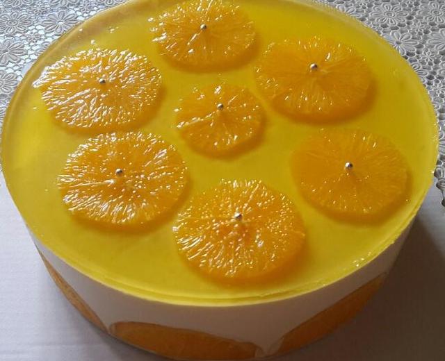 鲜橙酸奶慕斯蛋糕的做法