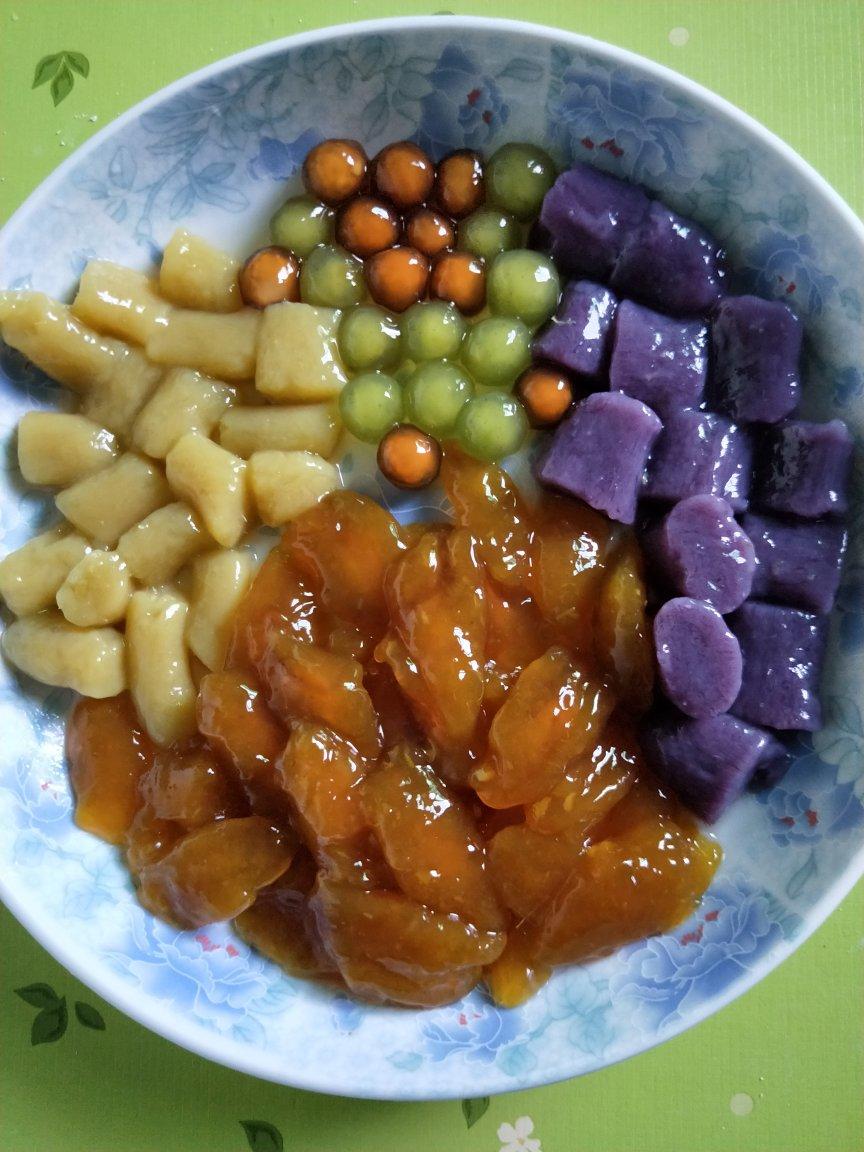 三色芋圆