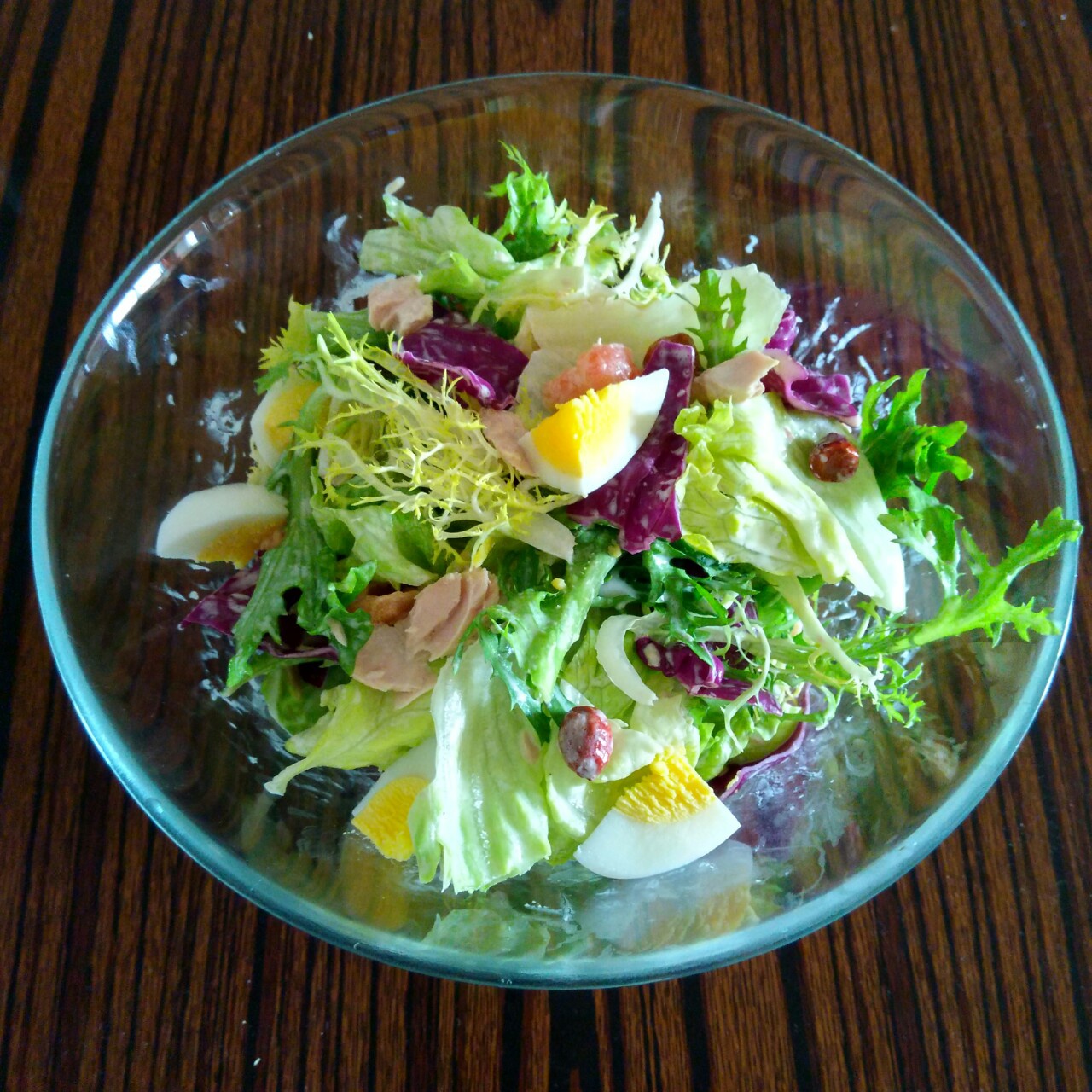 鲜蔬金枪鱼沙拉