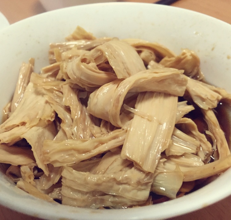 凉拌腐竹