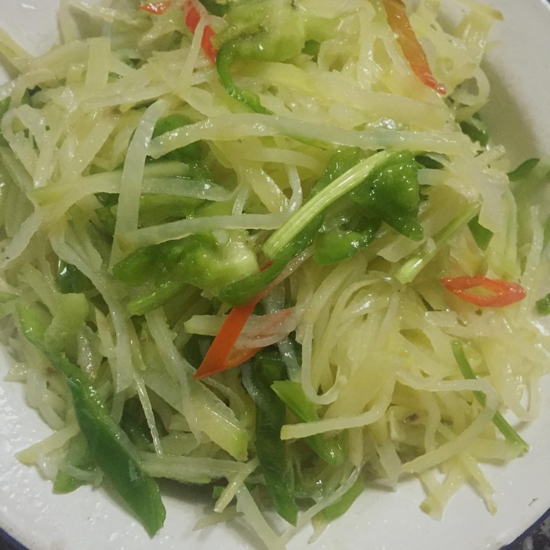 炝拌土豆丝