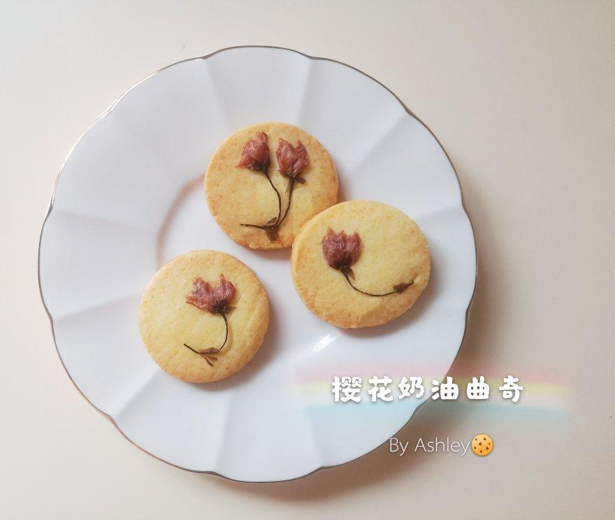 春日樱花薄曲奇饼干