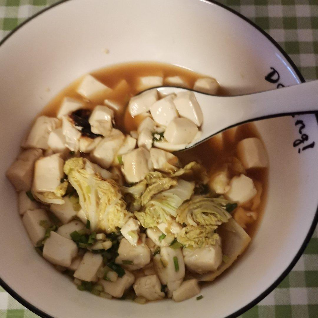 白菜豆腐这样做😋连汤汁都不剩🔅鲜美又美味