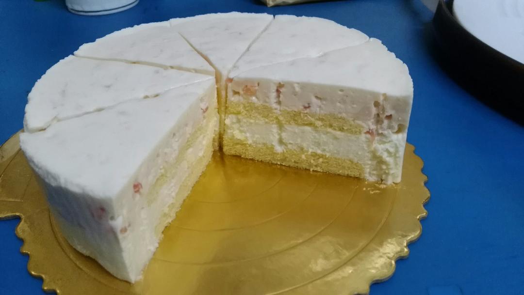 粉色西柚酸奶酪慕斯 |  Pinkkk Grapefruit & Sour Cream Mousse