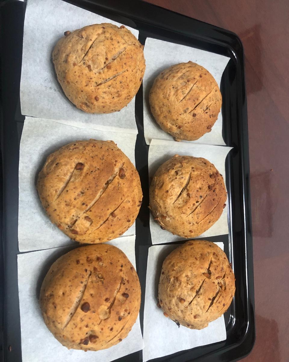独具风味核桃面包