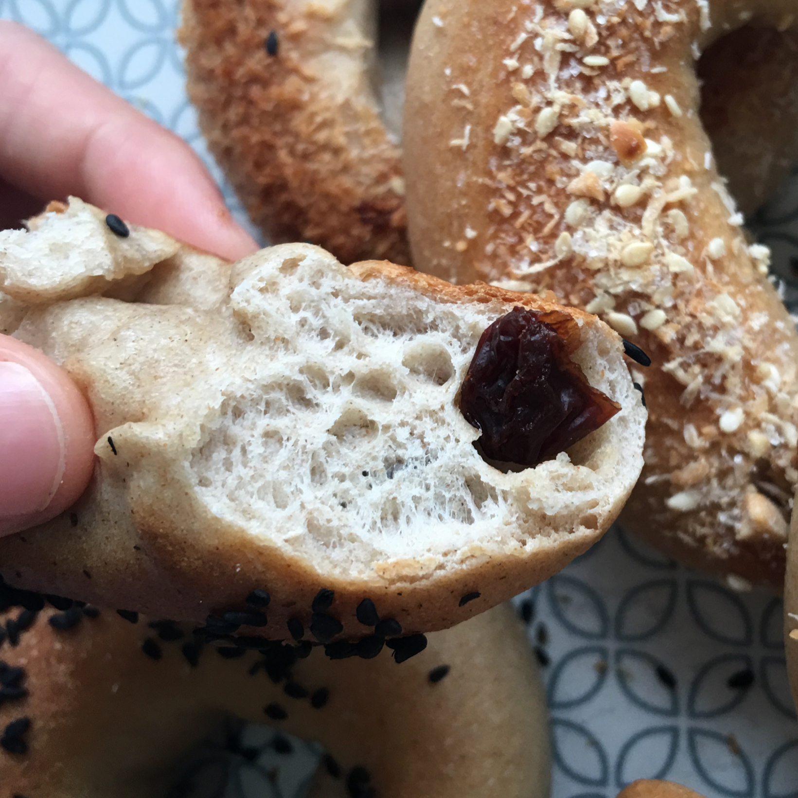 黑麦贝果