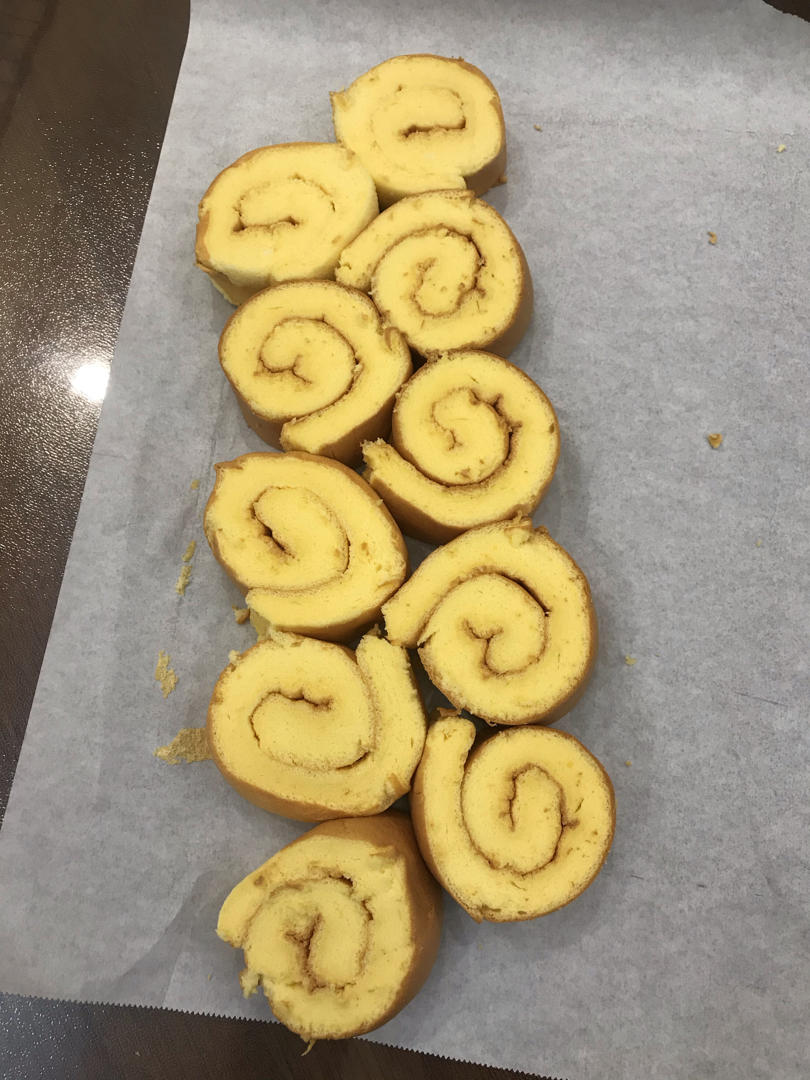 基础原味蛋糕卷