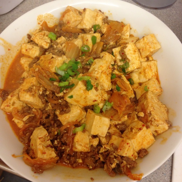 韩式肉末豆腐