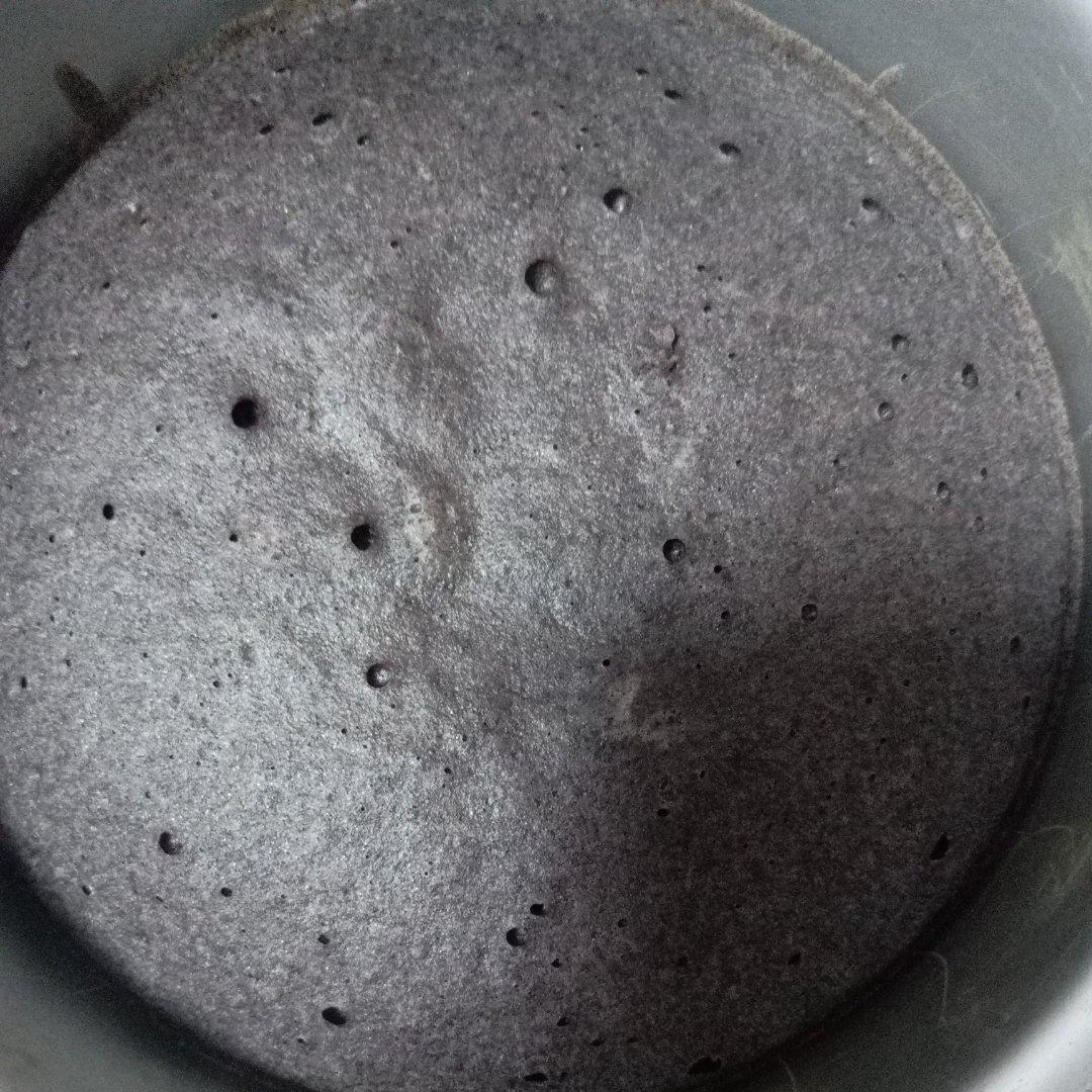 零难度 健康美味的黑米糕（简单好做）