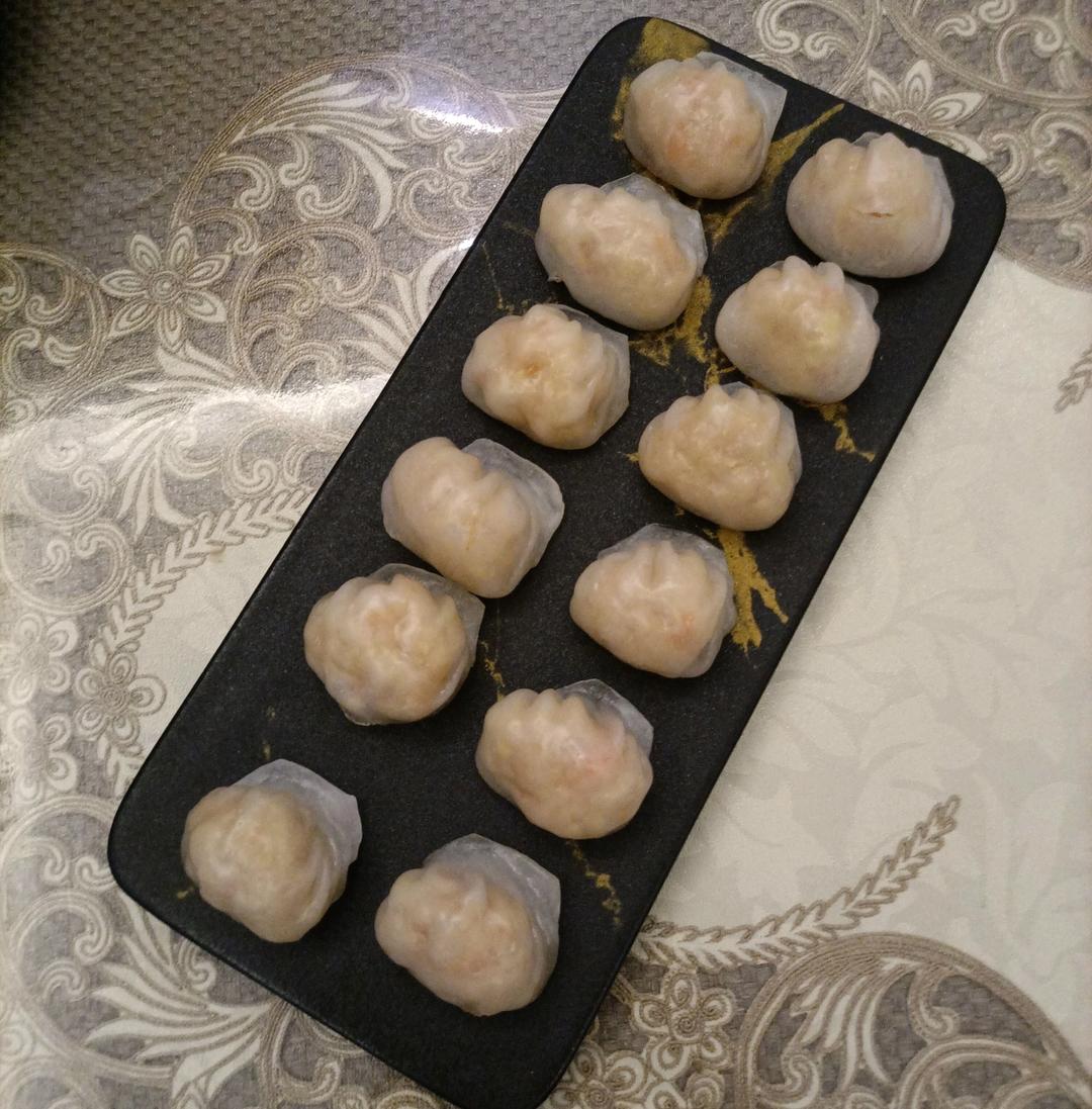 简单Q弹水晶虾饺