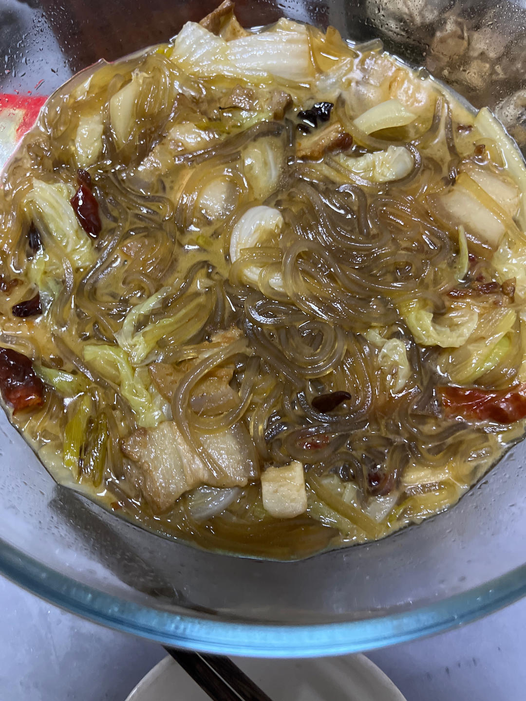 猪肉白菜炖粉条