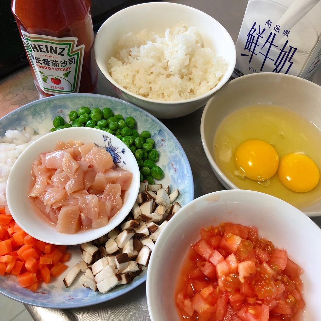 【韩剧日漫经典美食/蛋包饭君！】难度指数：★★★★