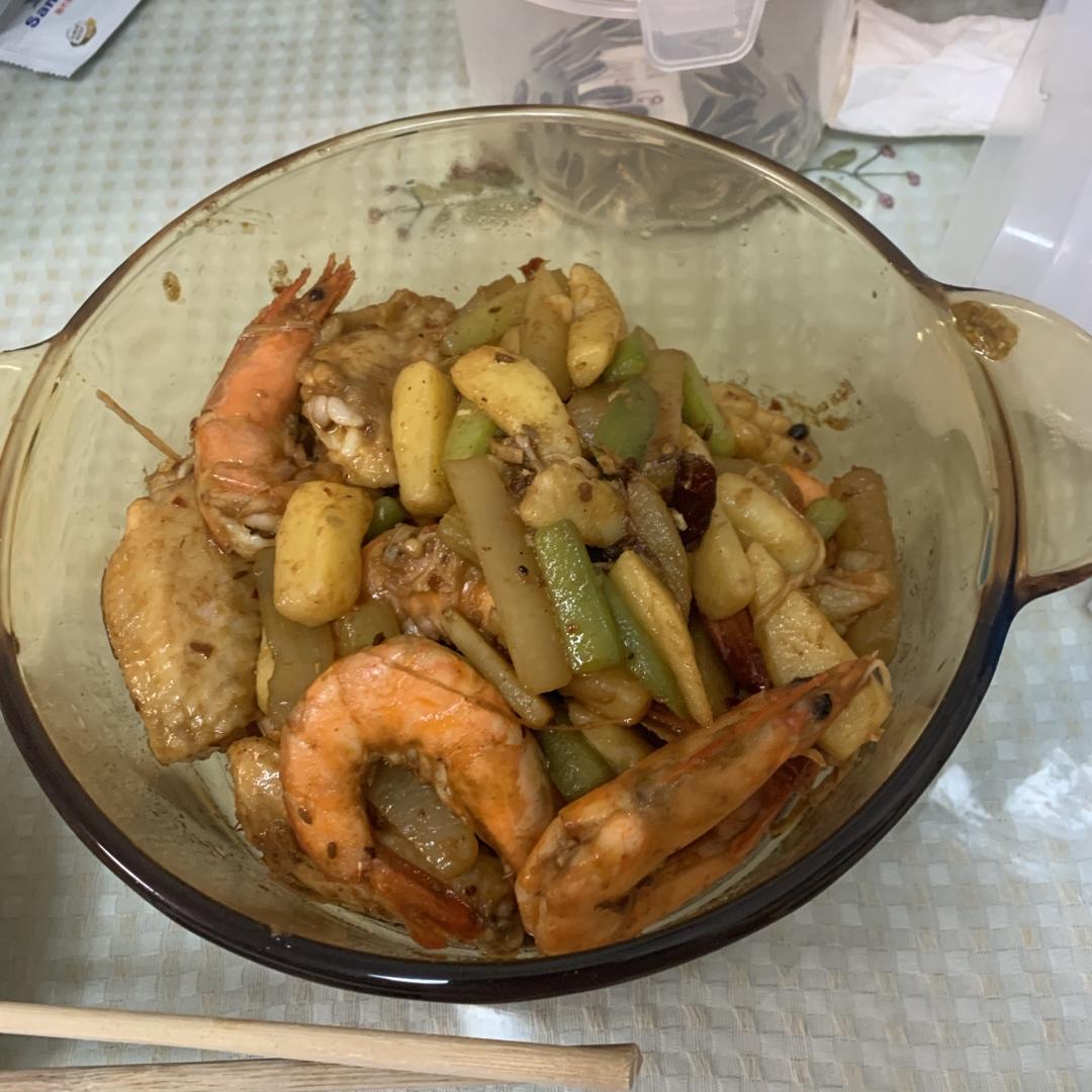 干锅虾虾（最详细的图文解说）