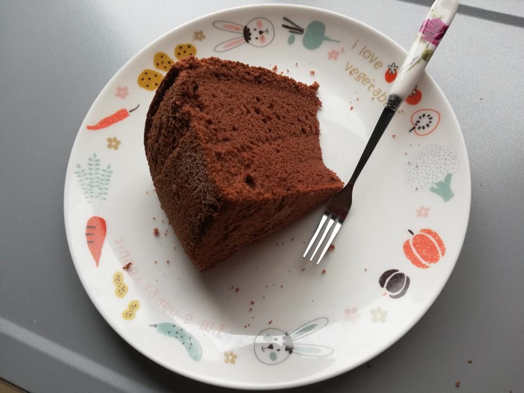 巧克力戚风蛋糕（不消泡版）第16步骤补充了换算方法