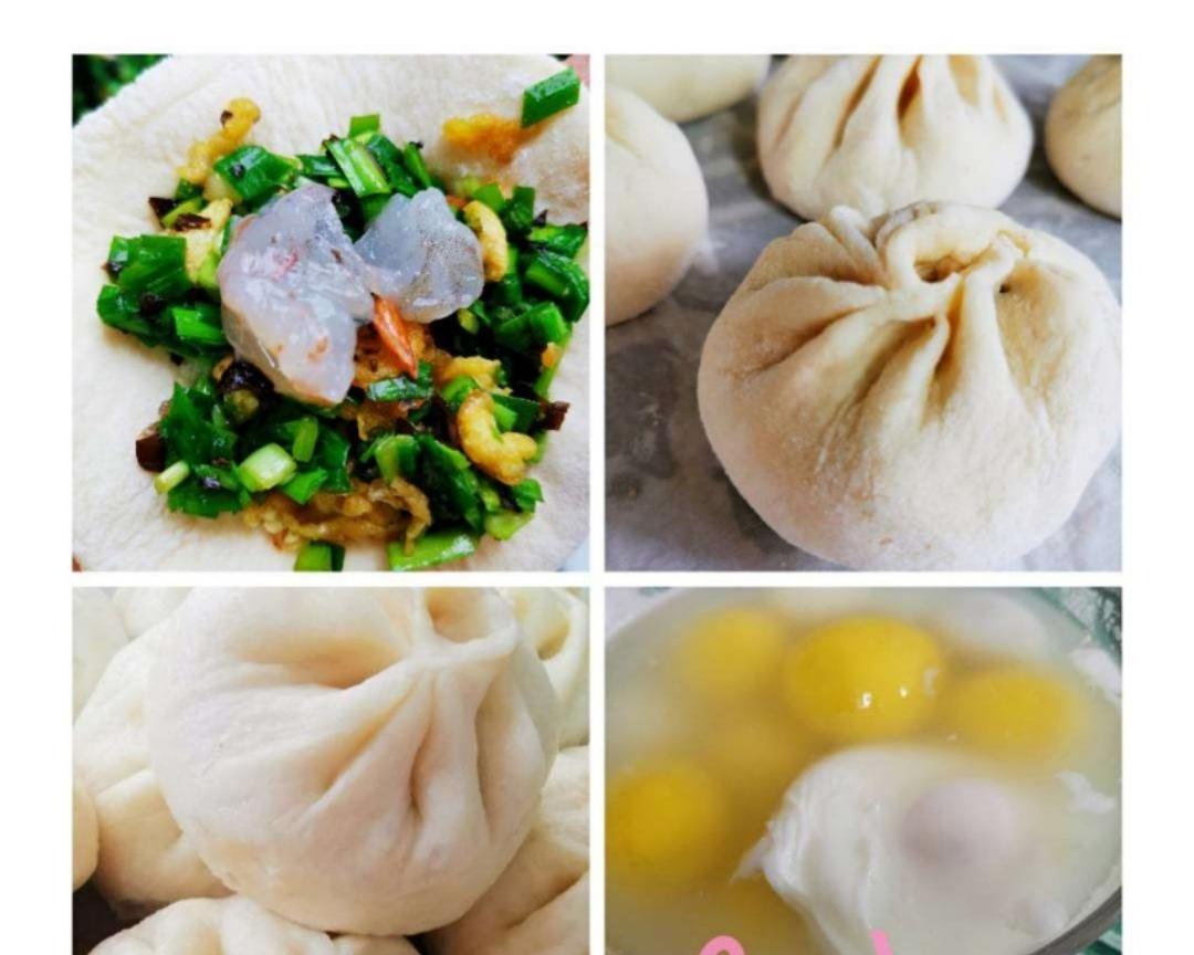 鲜掉眉毛的素三鲜大包子，娃一次能啃俩😜
