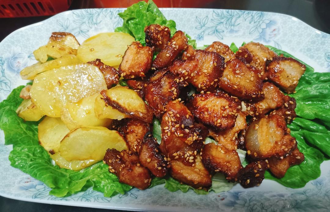 韩式辣酱烤五花肉(空气炸锅版)