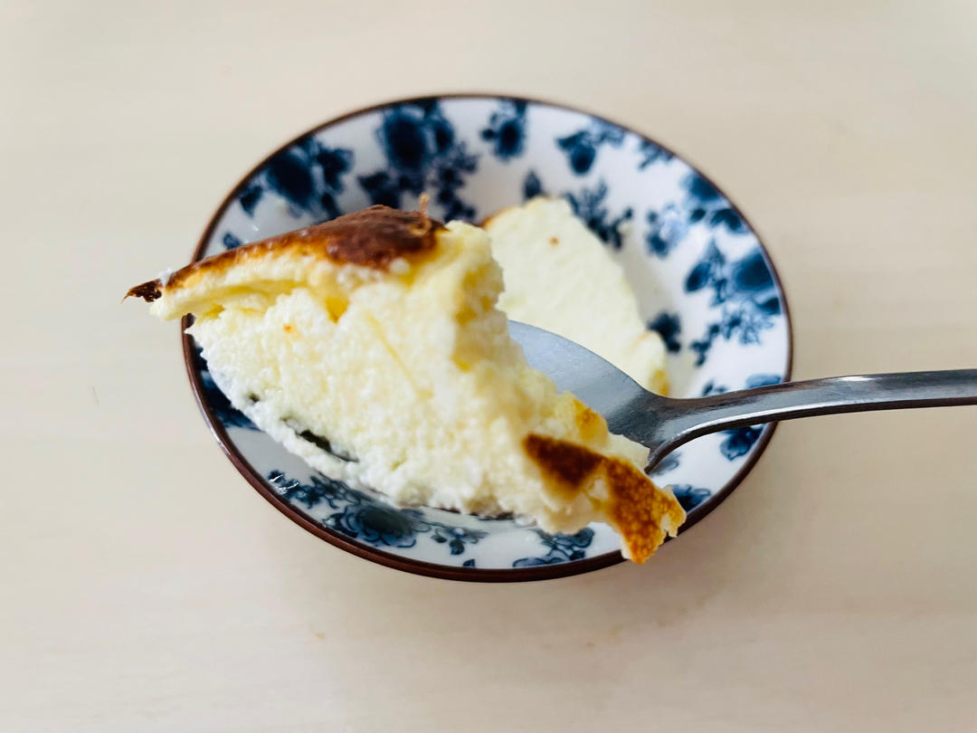 （茅屋奶酪版） 巴斯克烧焦芝士蛋糕｜超低卡、简单无脑