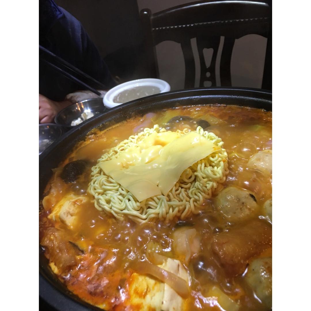 韩国芝士年糕火锅