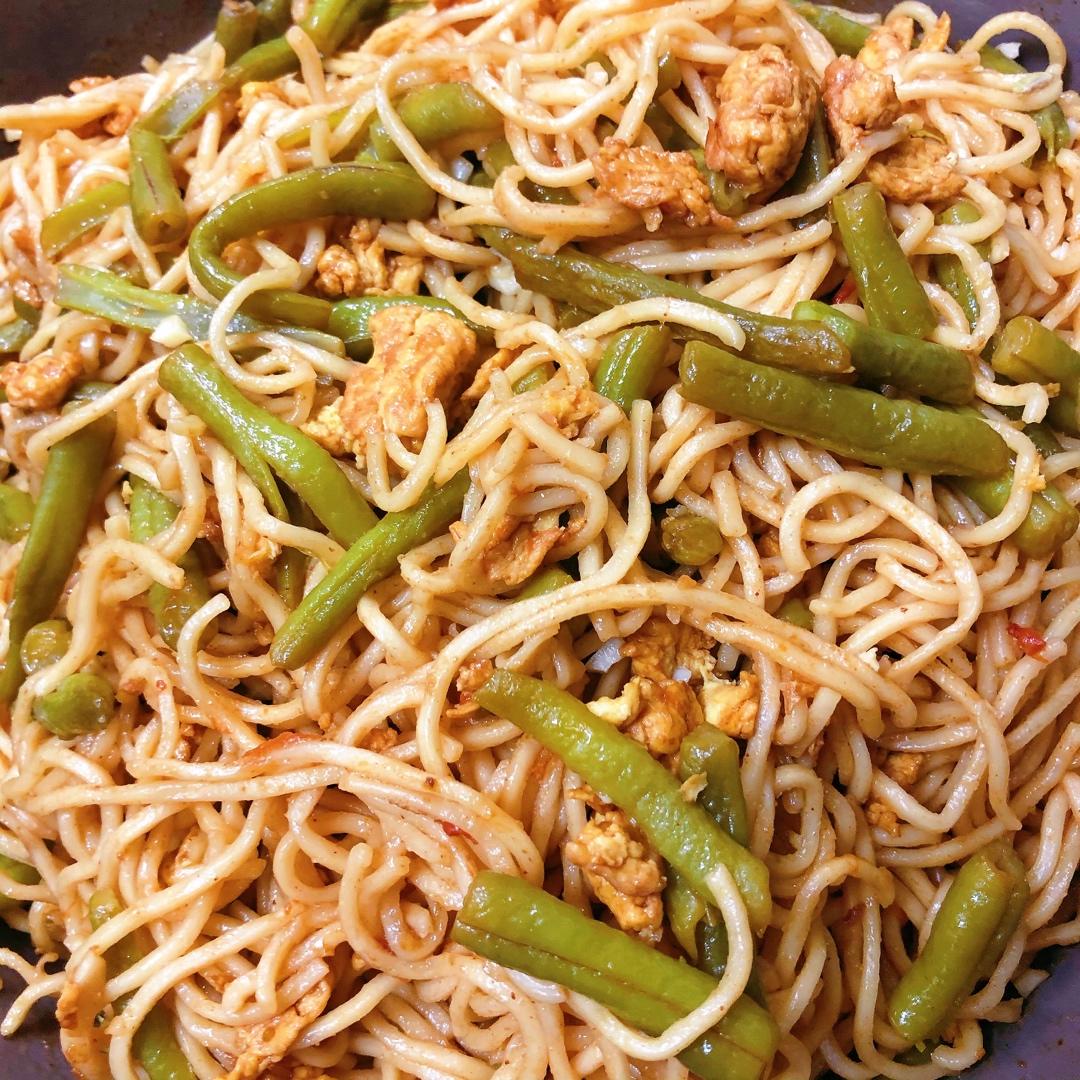 豆角焖面超快手