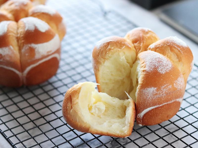 纯奶手撕吐司的做法 步骤1