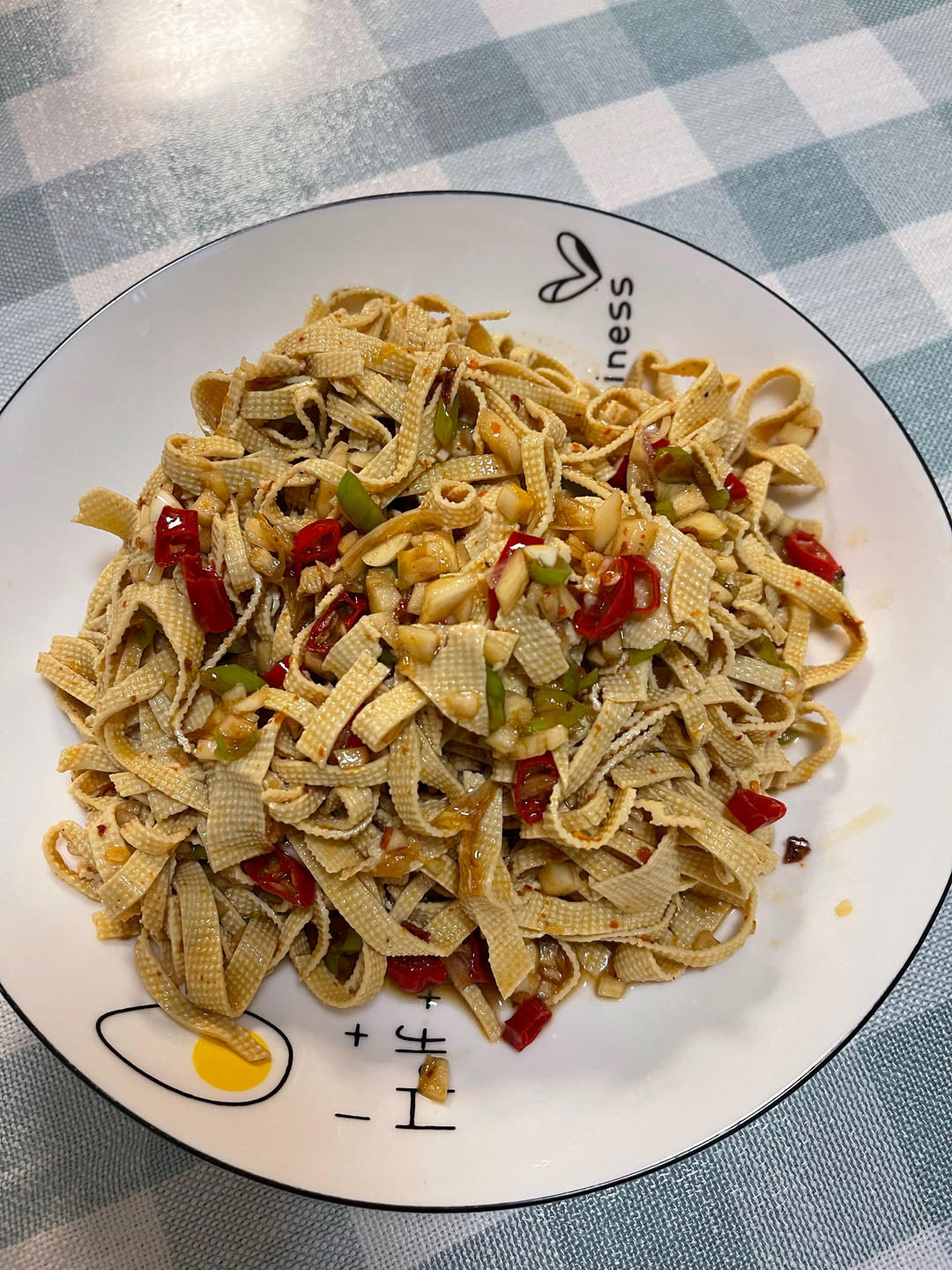 超级爽口开胃的凉拌豆皮