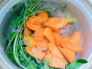 猪骨枸杞叶胡萝卜汤（清肝火、下火）的做法 步骤3
