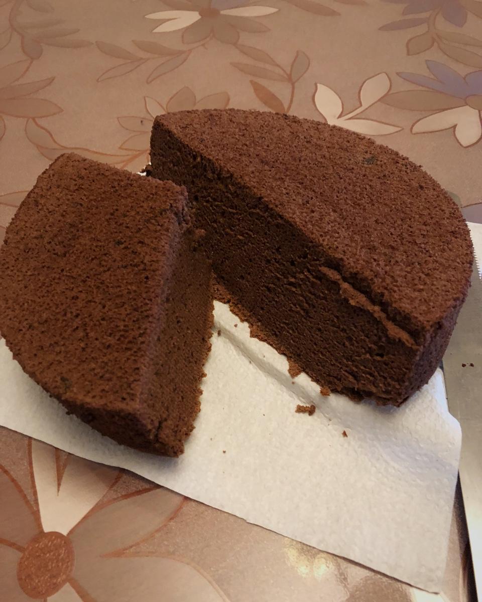 一念之间86做的古早巧克力可可蛋糕