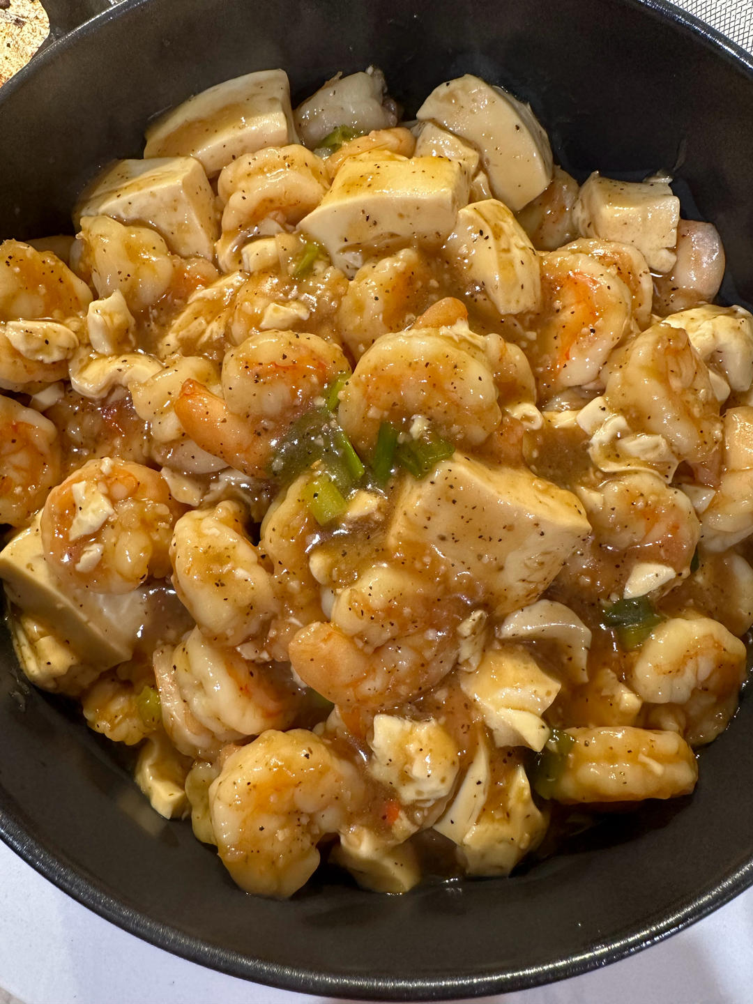 虾仁豆腐