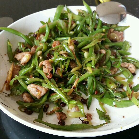 椒香豆角丝