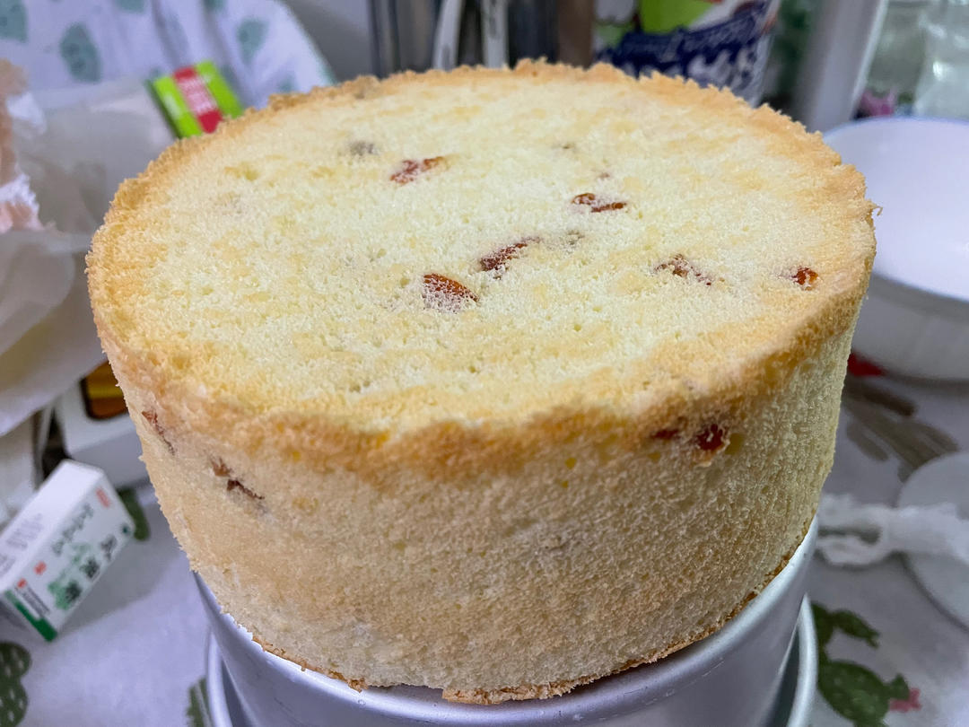 六寸戚风蛋糕