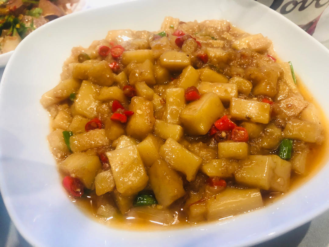 湖南口味红烧米豆腐