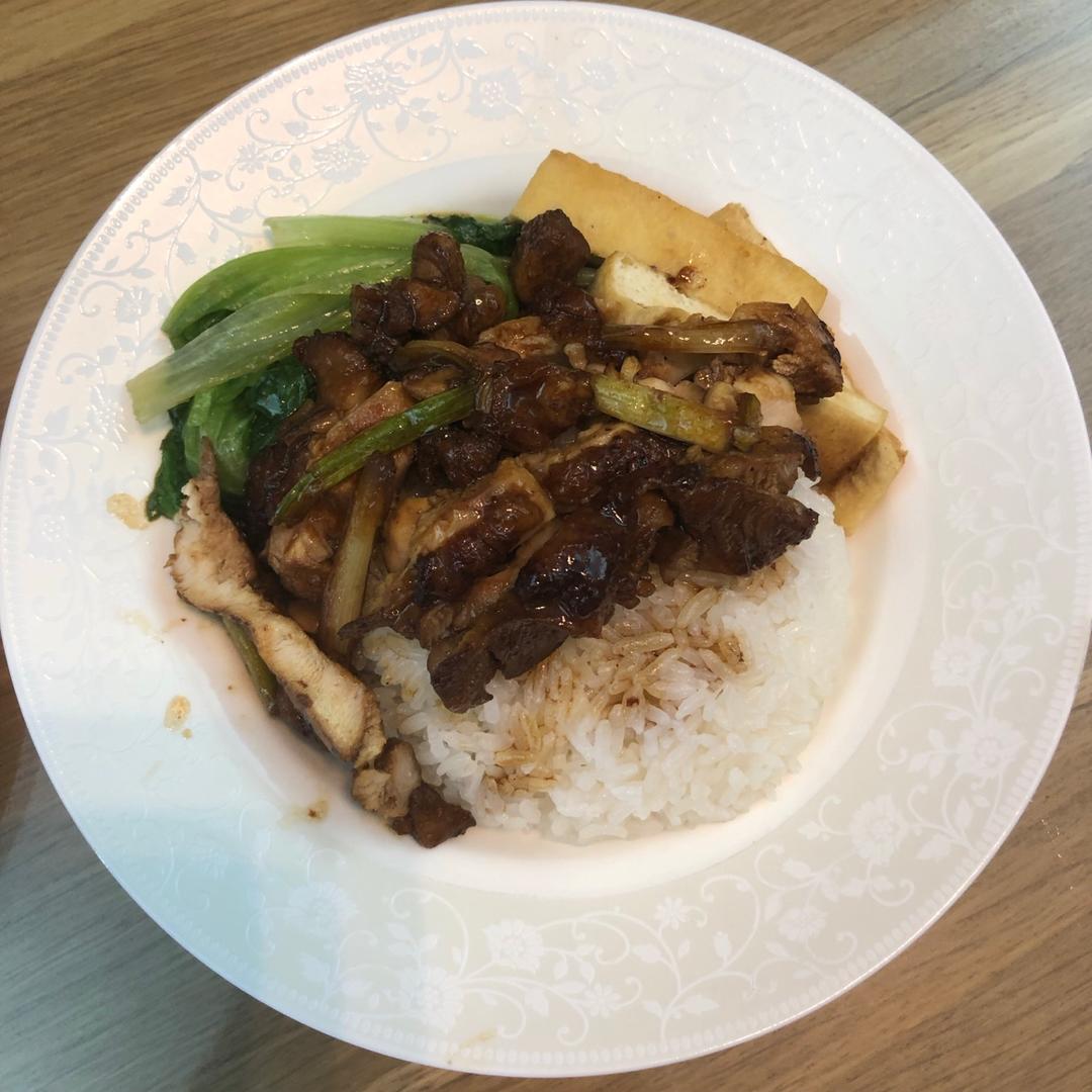 照烧鸡腿饭