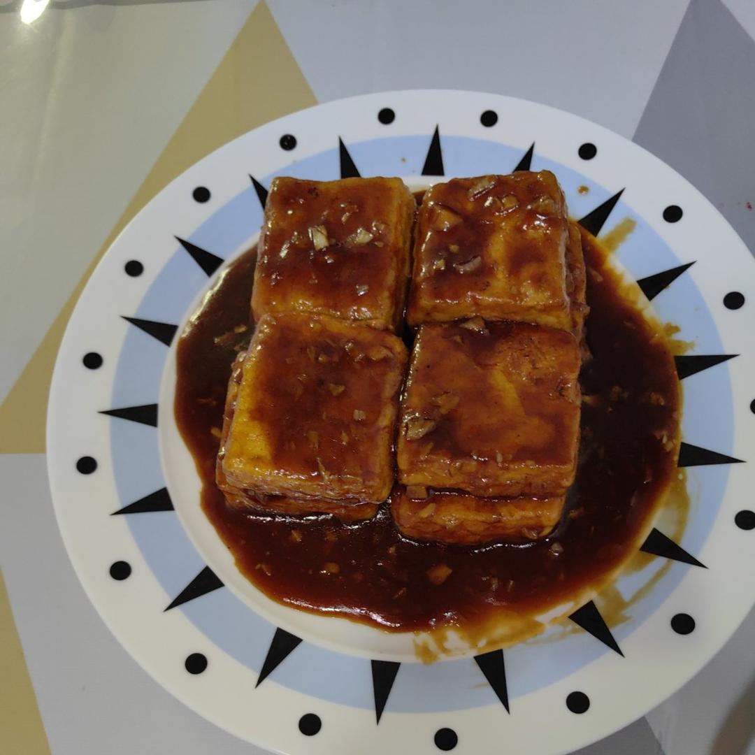 外酥里嫩【烧汁豆腐】吸饱汤汁