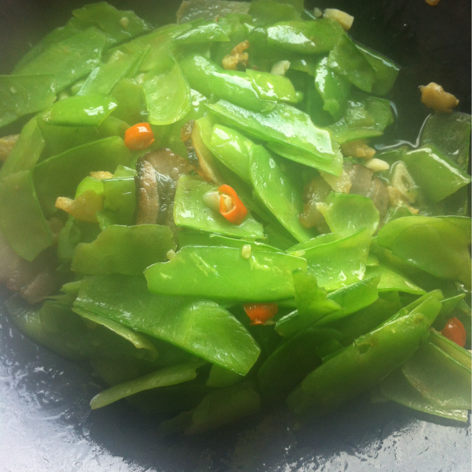 蒜蓉豌豆皮