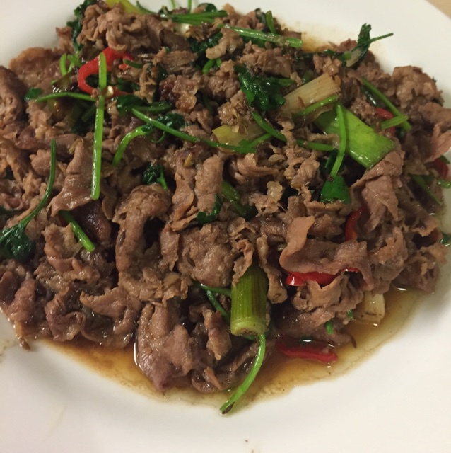 孜然羊肉片